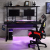 Glow Black Gaming Desk