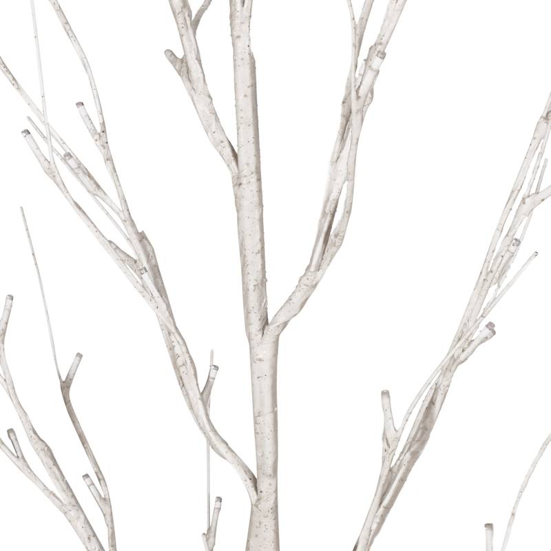 Twinkling Birch Tree Light Decor