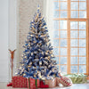 Snowy Elegance Flocked Christmas Tree