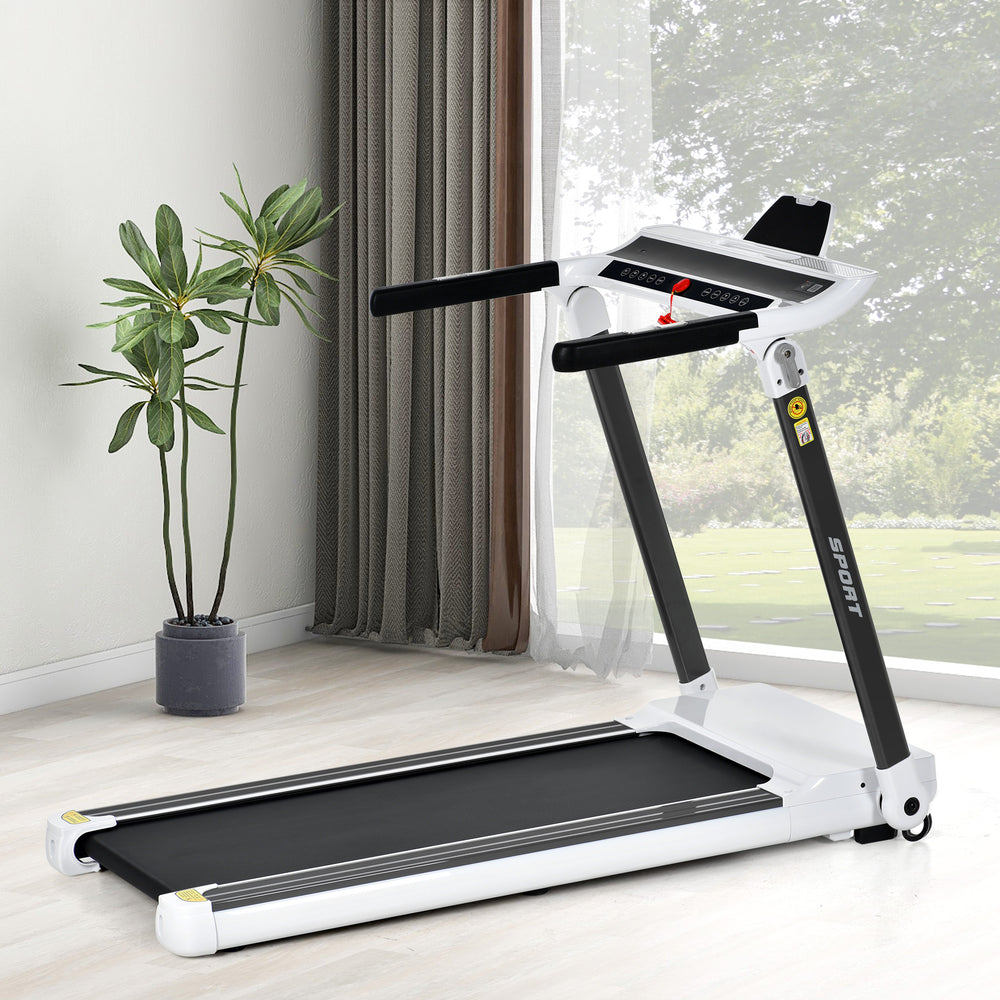 FitFold Treadmill: Your Personal Home Fitness Buddy with Bluetooth!