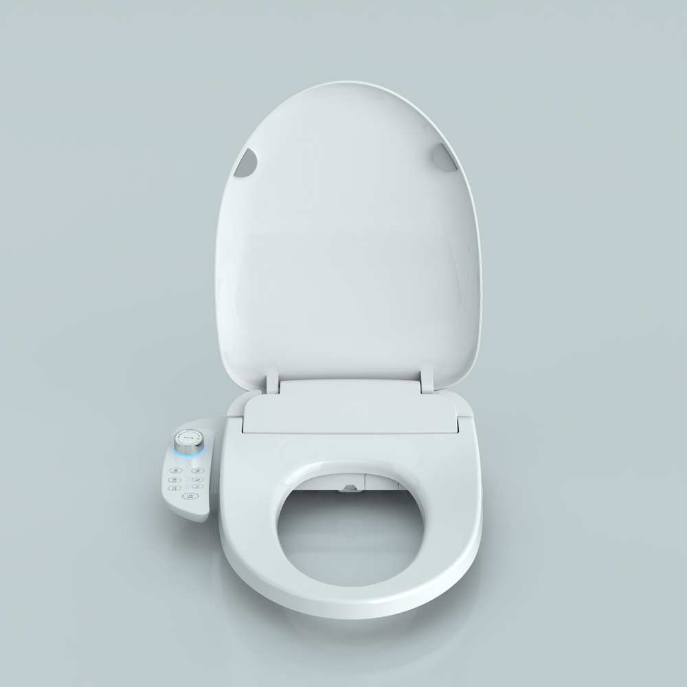 Smart Heated Bidet Toilet Seat with Warm Water and Dryer