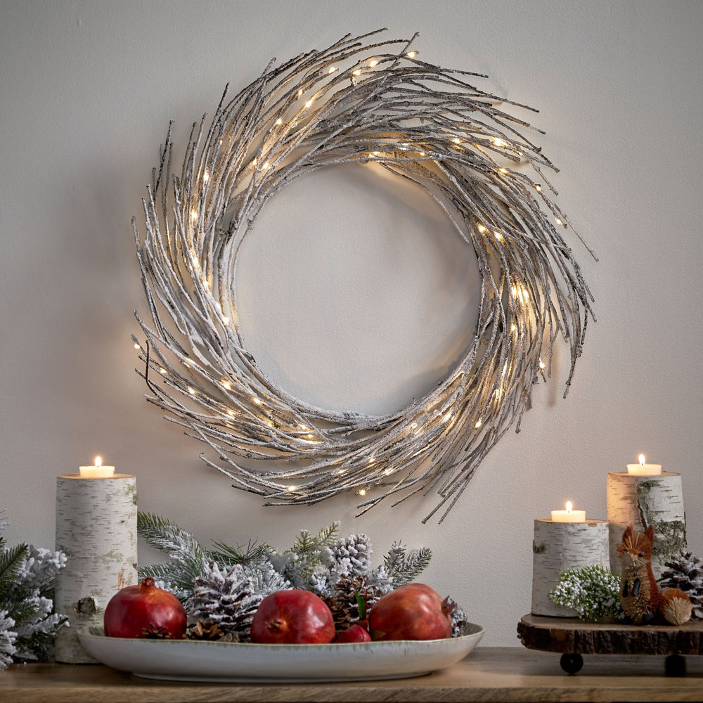 Glow & Go Paper Wreath