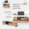 Sleek Media Console with Drop-Down Door and Ample Storage