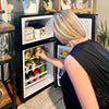 ChillMate Mini Fridge with Freezer - Perfect for Kitchen, Dorms, and Offices!