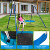 Backyard Fun Metal Swing Set