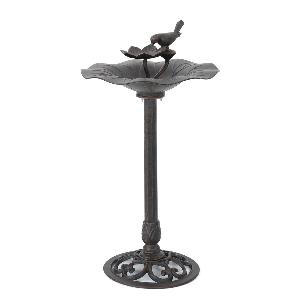 Bronze Elegance Bird Bath