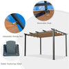 Chic Aluminum Pergola with Sun Shade for Stylish Outdoor Spaces