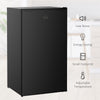 CozyCool Mini Fridge with Freezer – Perfect for Bedroom, Dorm, or Home Office