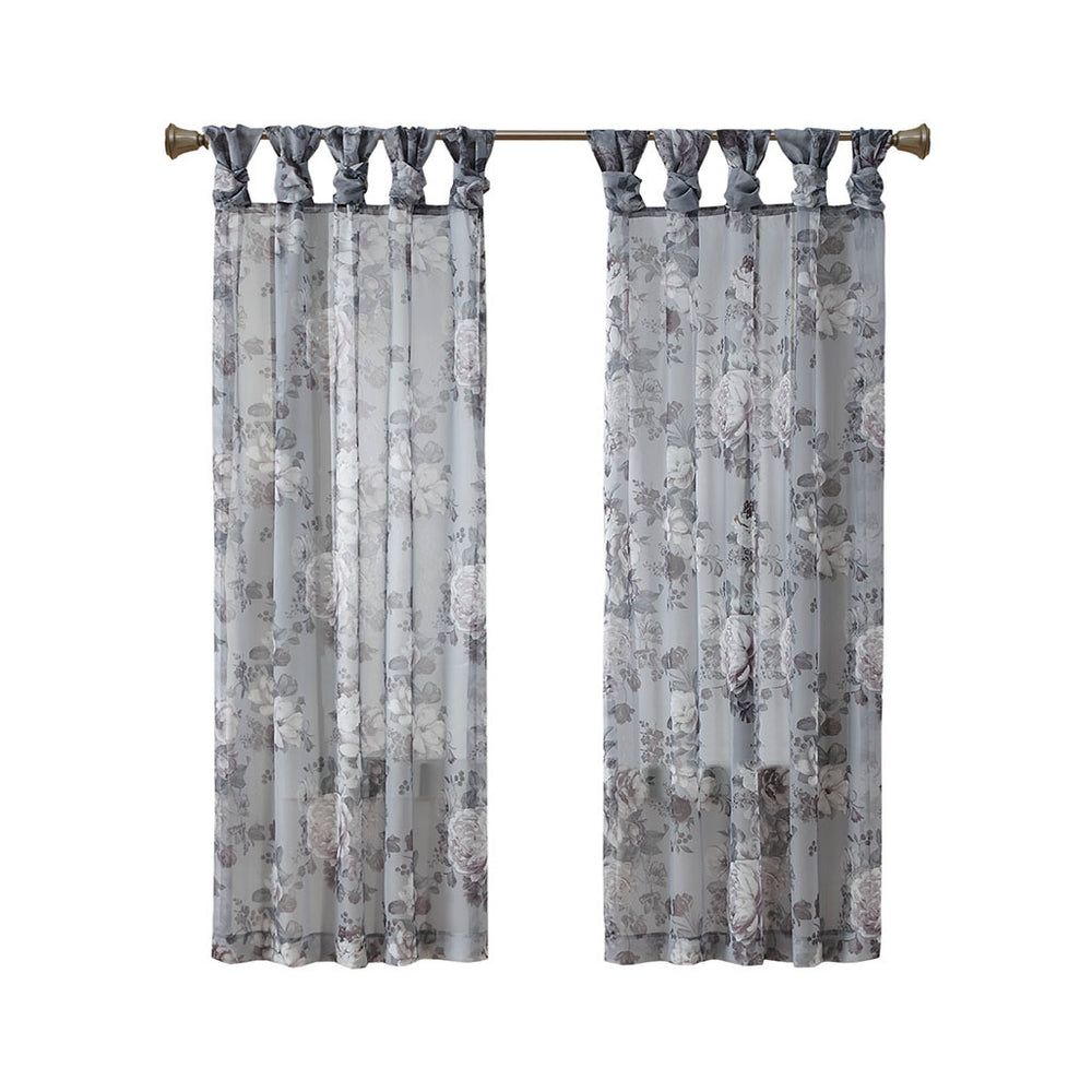 Floral Breeze Sheer Curtains