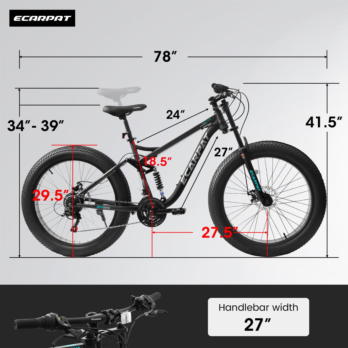 Epic Adventure Full-Suspension Mountain Bike