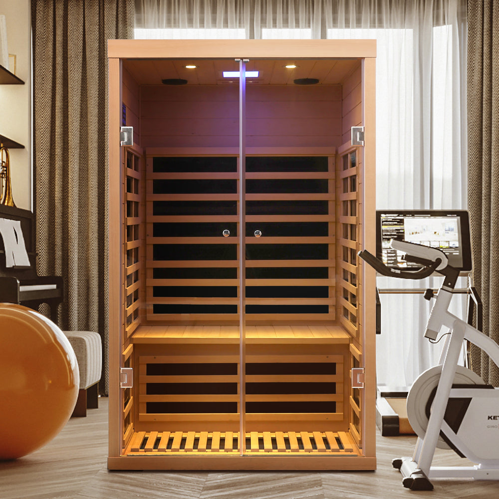 Cozy Retreat Infrared Sauna for Two