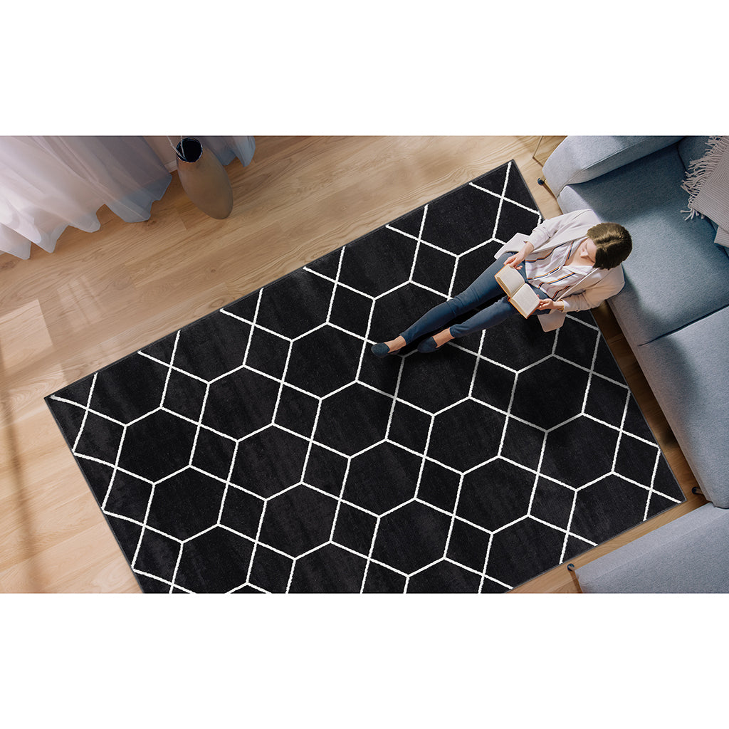 Geo Weave Area Rug