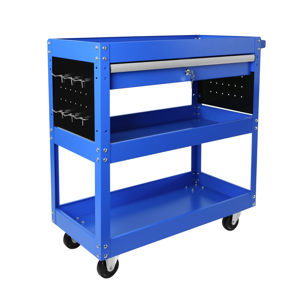 Ultimate Rolling Utility Cart: Heavy-Duty Storage with Wheels