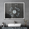 Smart Touch LED Bathroom Mirror with Adjustable Lighting