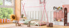 Charming Pink Twin House Bed