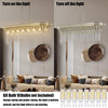 Glamour Gold Crystal Kitchen Chandelier