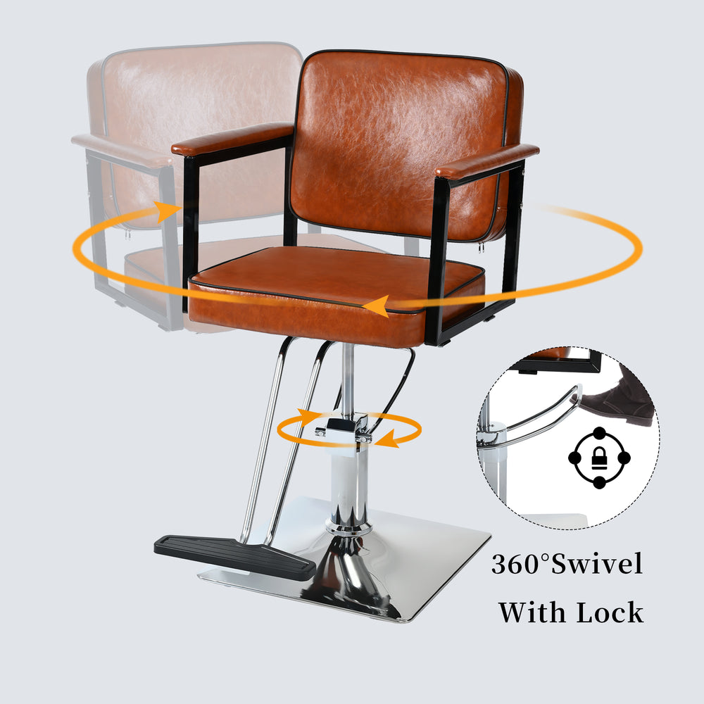 Stylish Swivel Barber Chair