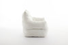 Cozy Ivory Teddy Bean Bag Chair