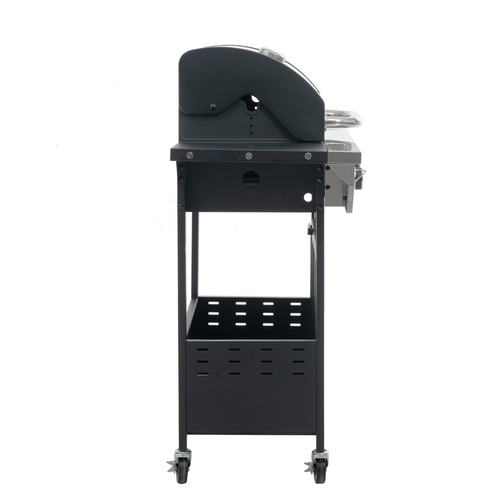 Ultimate Stainless Steel Propane Grill with Side Burner