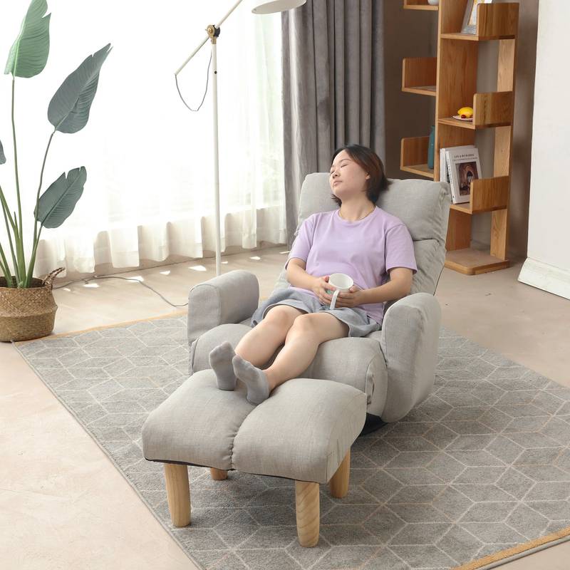 Versatile Lounge Chair with 360° Rotation