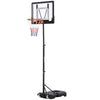 Soozier Adjustable Portable Basketball Hoop