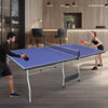 Easy Set-Up Ping Pong Table - Foldable & Portable Game for Indoors and Outdoors