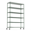 Versatile Heavy-Duty Wire Shelving with Wheels