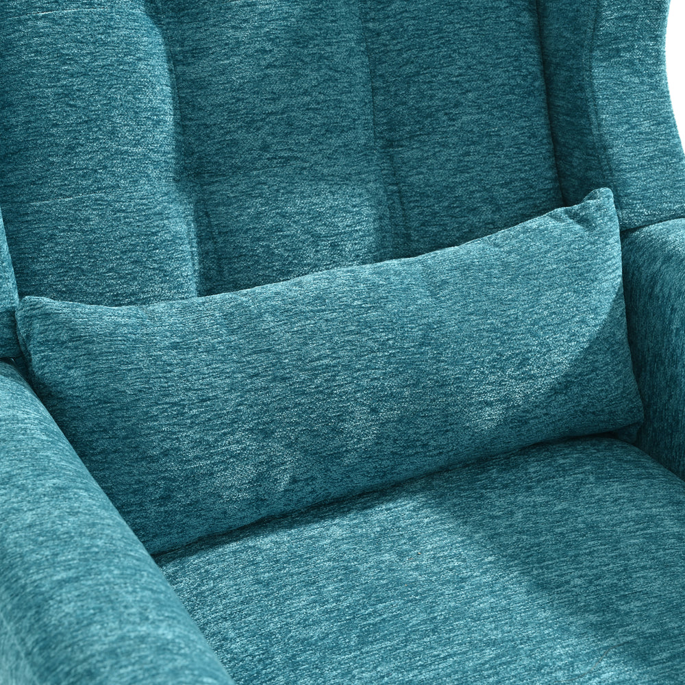 Teal Cozy Accent Chair