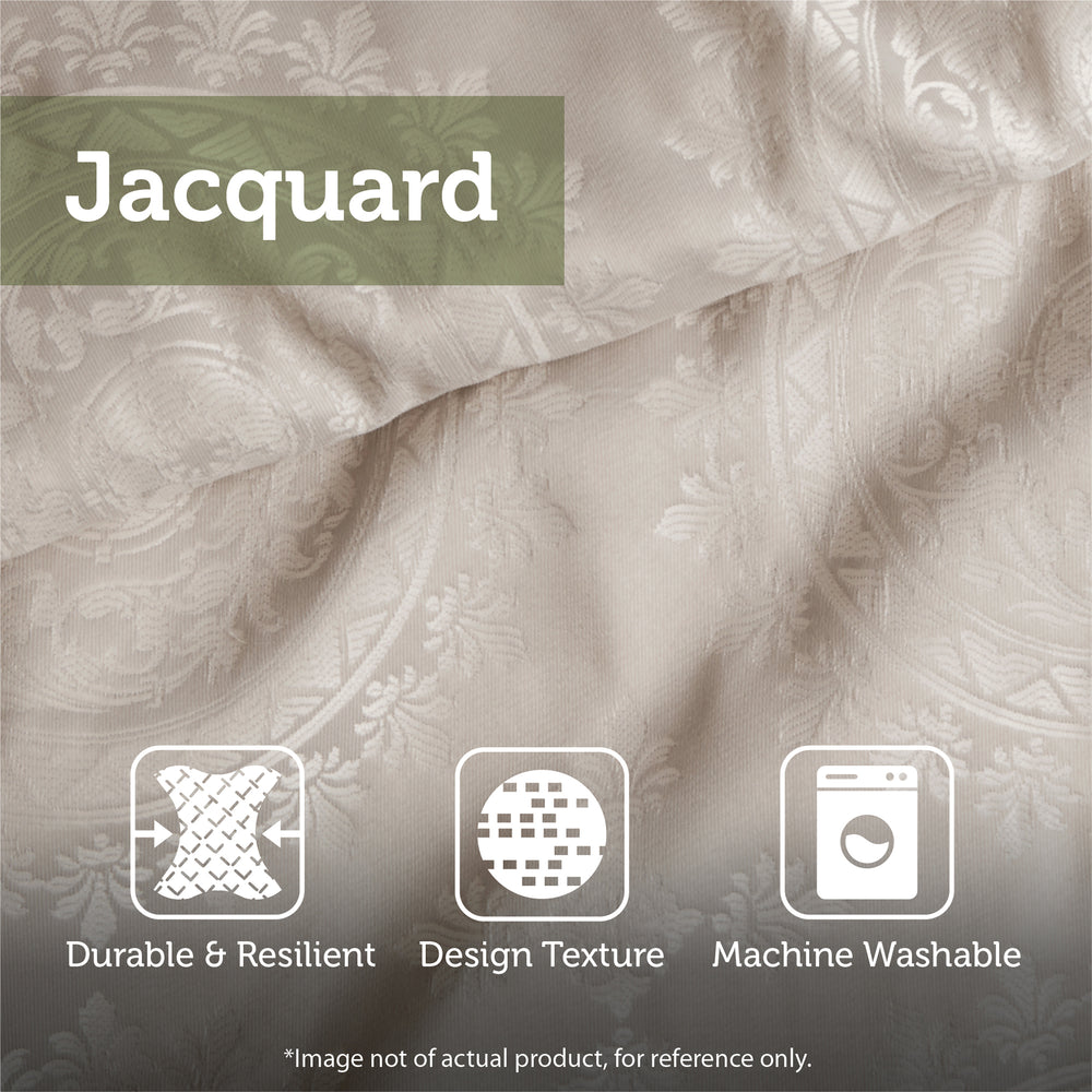 Cozy Jacquard Comforter Set with Pillows