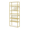 Chic LED Wine Tower Cabinet