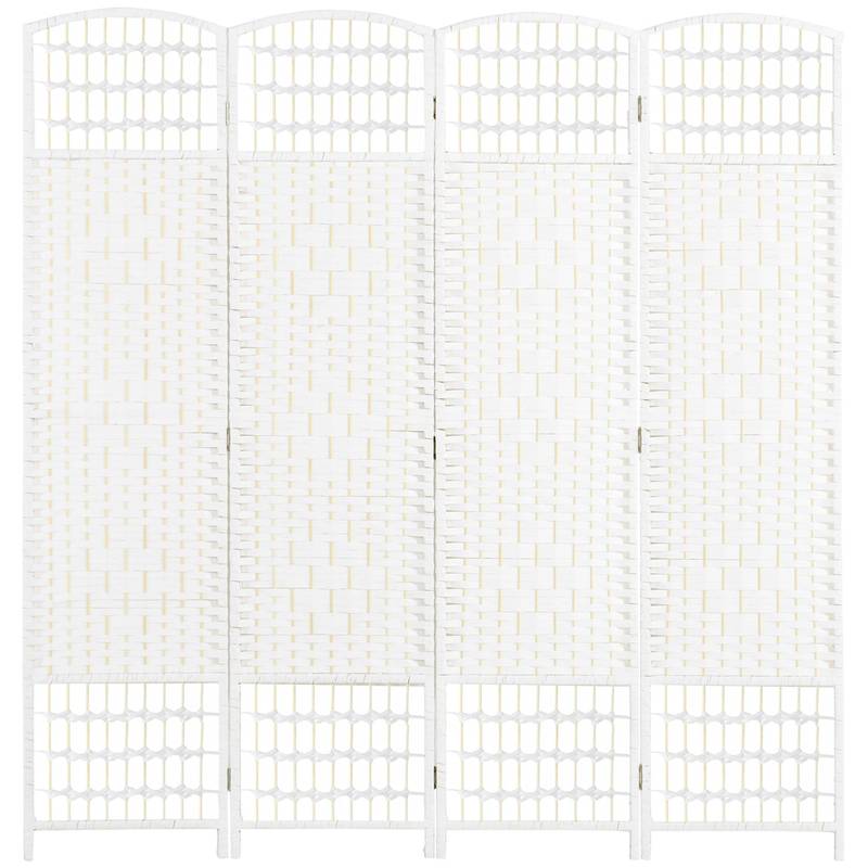 Wave Room Divider - Stylish Folding Privacy Screen for Home and Office