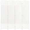 Wave Room Divider - Stylish Folding Privacy Screen for Home and Office