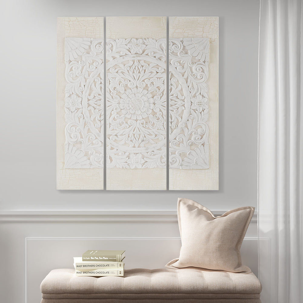 Trio of Texture: Dimensional Resin Wall Art