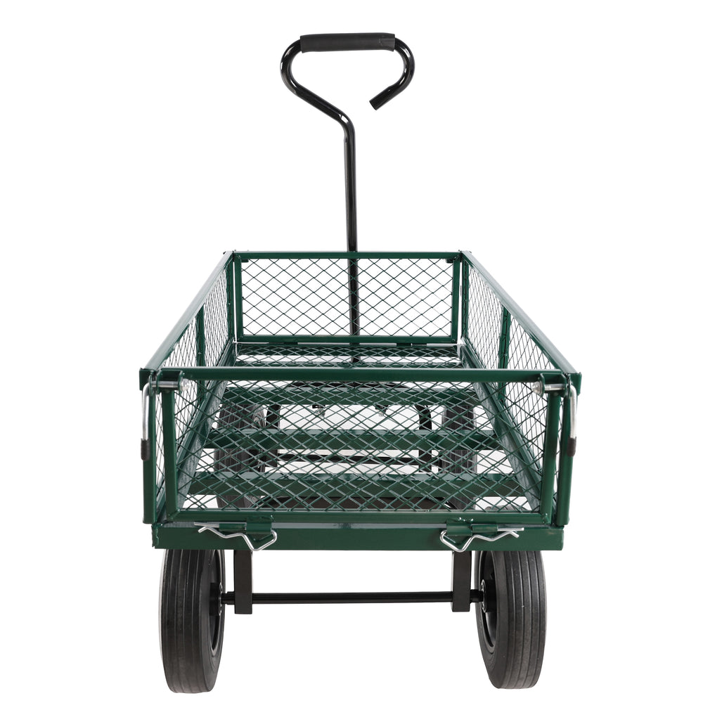 Green Wagon Wheelie: Effortless Garden Transport!