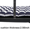 Blue & White Lounge Chair Cushions Set