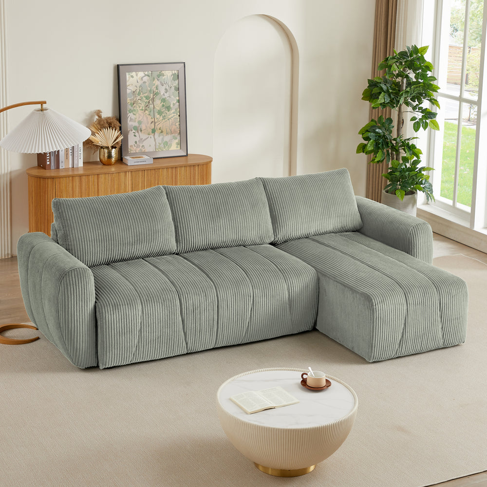 Cozy Corner Convertible Sofa