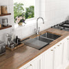 Double Bowl Undermount Kitchen Sink - Sleek & Spacious