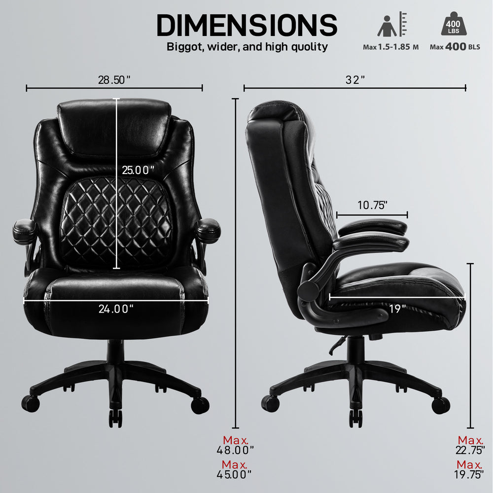 Comfort King Leather Executive Chair