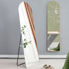 Sleek Silver Arch Wall Mirror