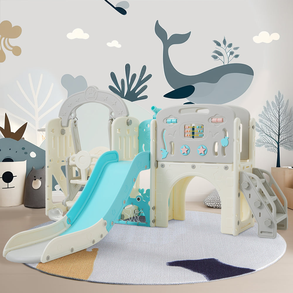 Toddler Adventure Playset: Slide, Swing & More!