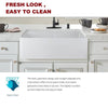 Rustic Double Basin Farmhouse Sink