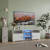 LED Modern TV Stand with Drawer and Media Console