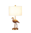 Gold Flamingo Table Lamp