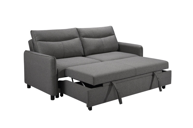 Versatile Grey Sleeper Sofa Loveseat