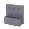 Cody No-Assembly Outdoor Fountain in Light Gray