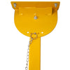 Wheeled Snow Pusher with Adjustable Handle