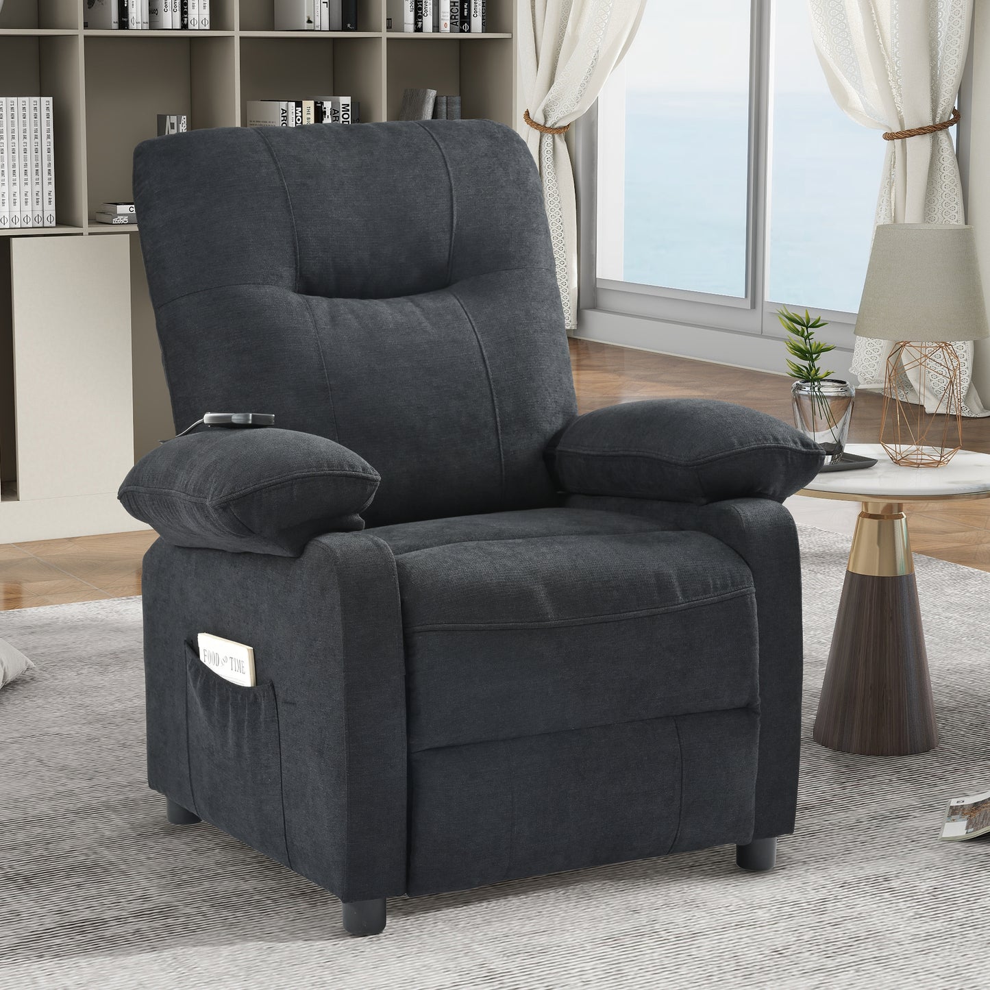 Cozy Comfort Recliner with Massage & Heat