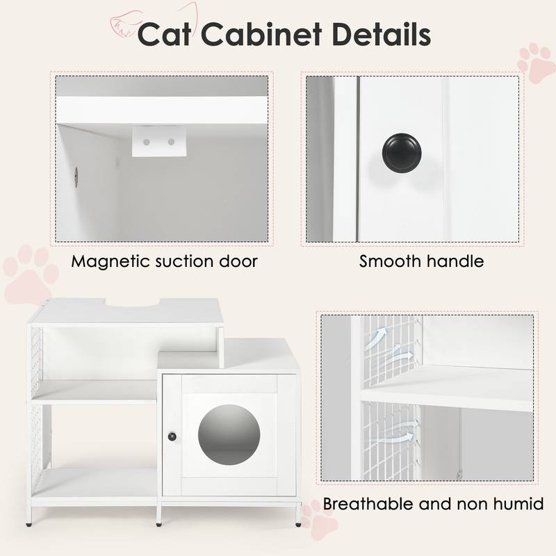 Cozy Cat Washroom Hideaway