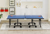 Pro Ping Pong Table - Quick Setup, Indoor Fun with Net & Bats!