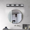 Sleek Black LED Vanity Lights for a Modern Bath